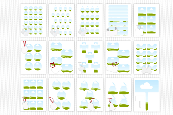 55 Canva Templates for Sublimation-An editing preview of a sublimation crafting bundle featuring 55 customizable drag-and-drop Canva templates designed specifically for physical product blanks.