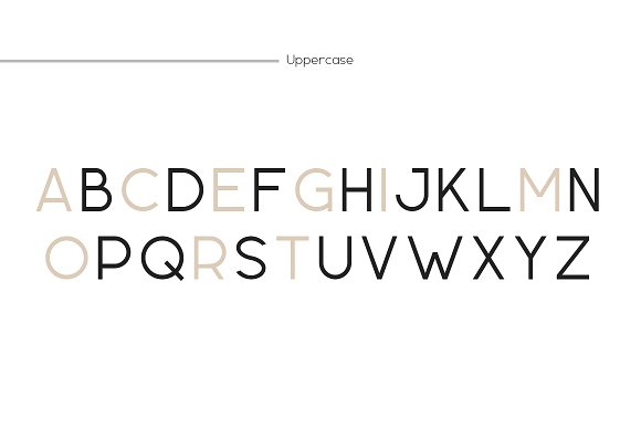 Geometrica Sans multi-weight geometric font with Cyrillic support for professional digital product design.