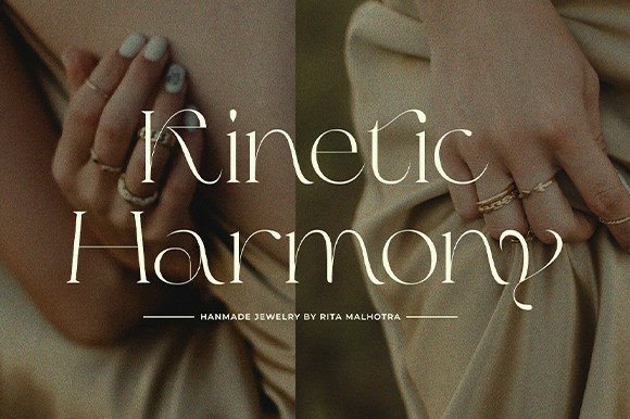 Premium feminine display font template with custom ligatures optimized for luxury wellness diary covers.