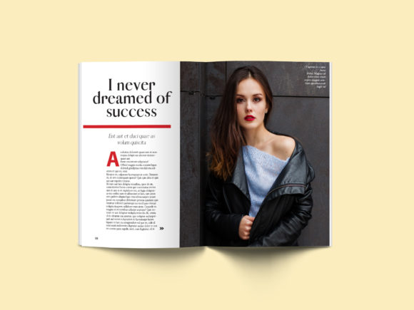 Vogue stylish modern serif typeface for high-end editorial design and luxury Canva templates.