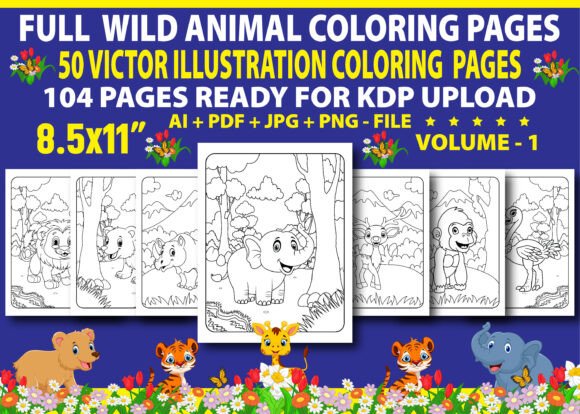 2119 pages ultimate kids activity and coloring book mega bundle by Creative Fabrica creators.