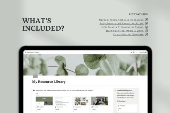 An automated company wiki and creative media resource repository built inside the Notion app.