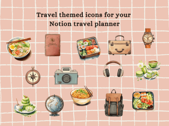 Best all-in-one Notion graphic pack for customizing dark and light mode personal dashboards.