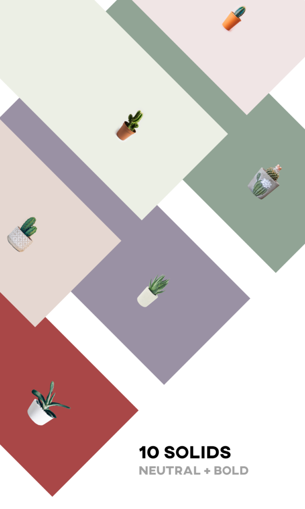 Botanical plant themed Notion cover pack for daily habit trackers and study planners.